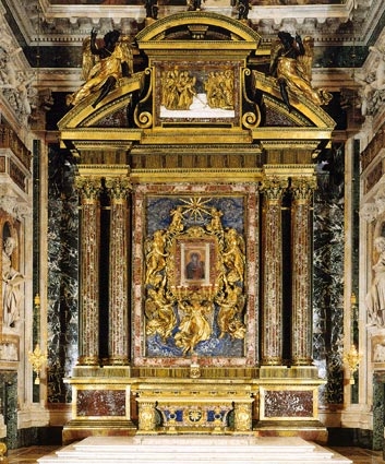 Altare Salus Populi Romani Cappella Borghese
